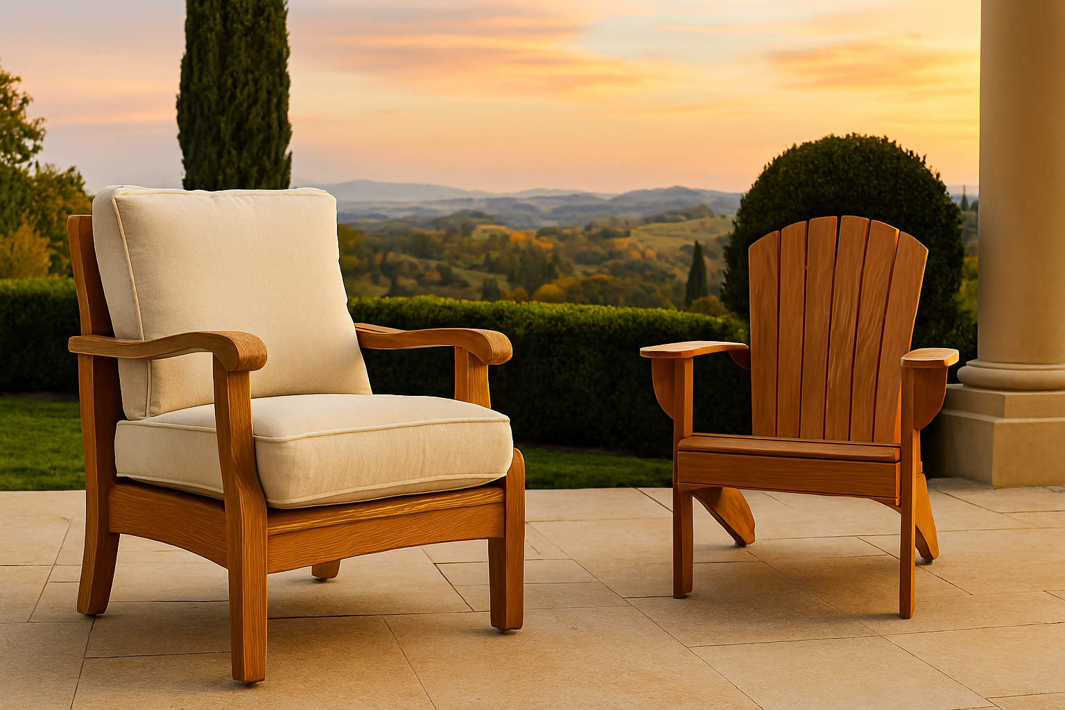 Outdoor Adirondack Chairs